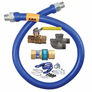 Dormont 16100KIT48 48" Gas Connector Kit w/ 1" Male/Male Couplings